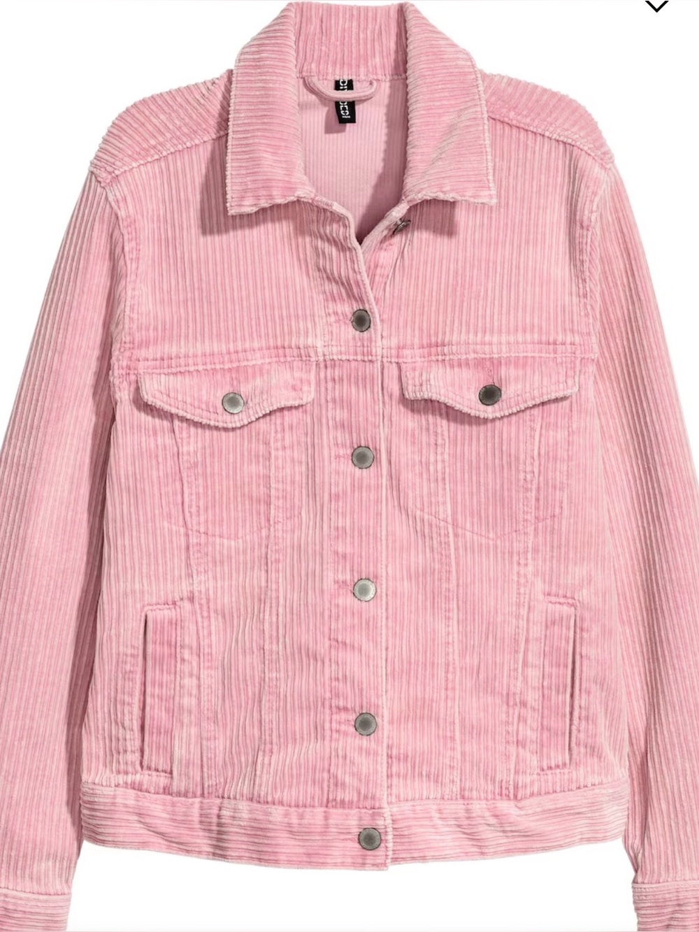 Pink Corduroy Trucker Jacket - H&M Women